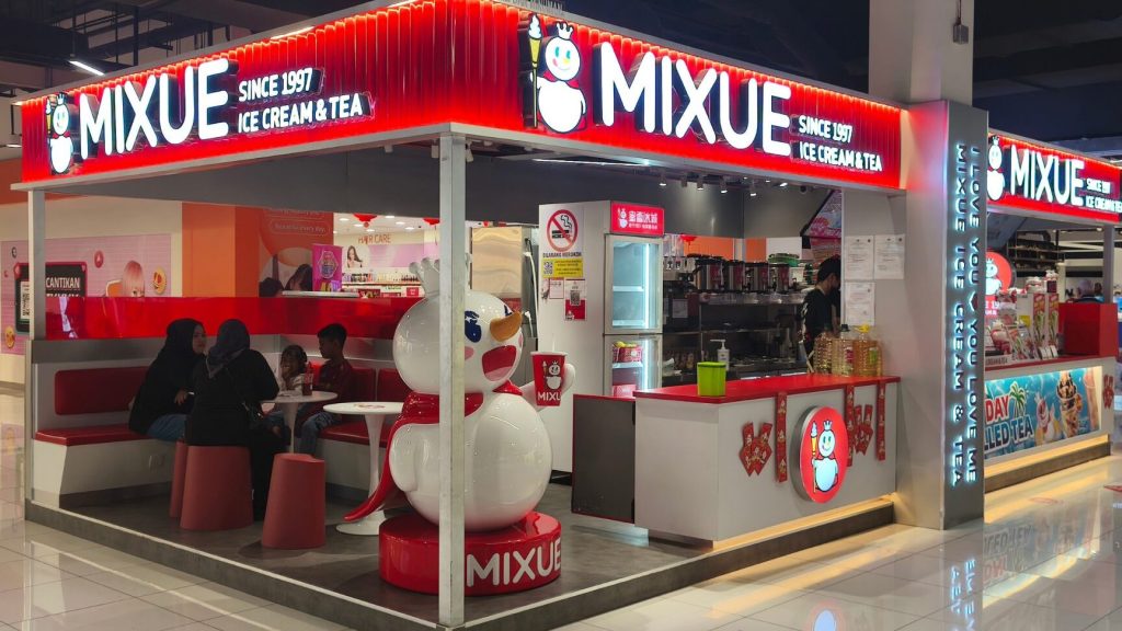 mixue ice cream tea newpoint mall
